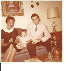 mom, dad, beth chicago 1956
